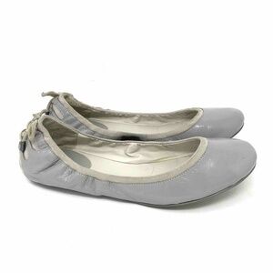 Maria Sharapova Cole Haan Ballet Flats Shoes Gray Leather 9